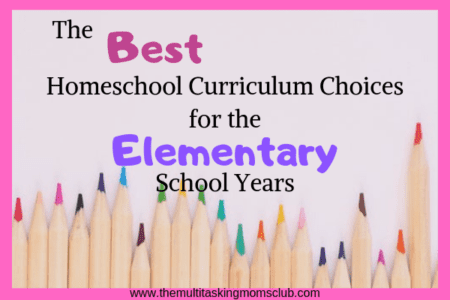 Best Homeschool Curriculum for Elementary School