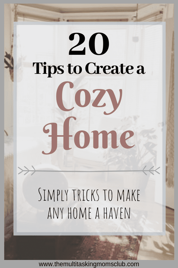 create a cozy home