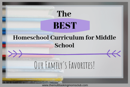 The BEst Homeschool Curriculum for Middle School