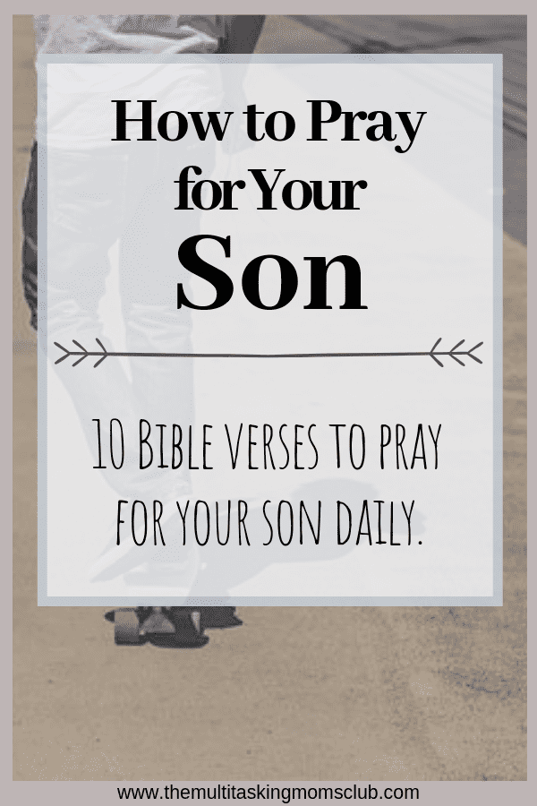 pray for your son