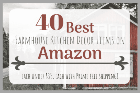 40 best farmhouse kitchen decor items on amazon
