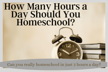 how many hours a day should you homeschool?
