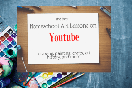 homeschool art lesson on youtube