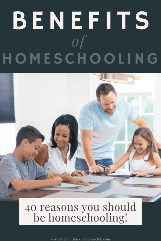 benefits of homeschooling