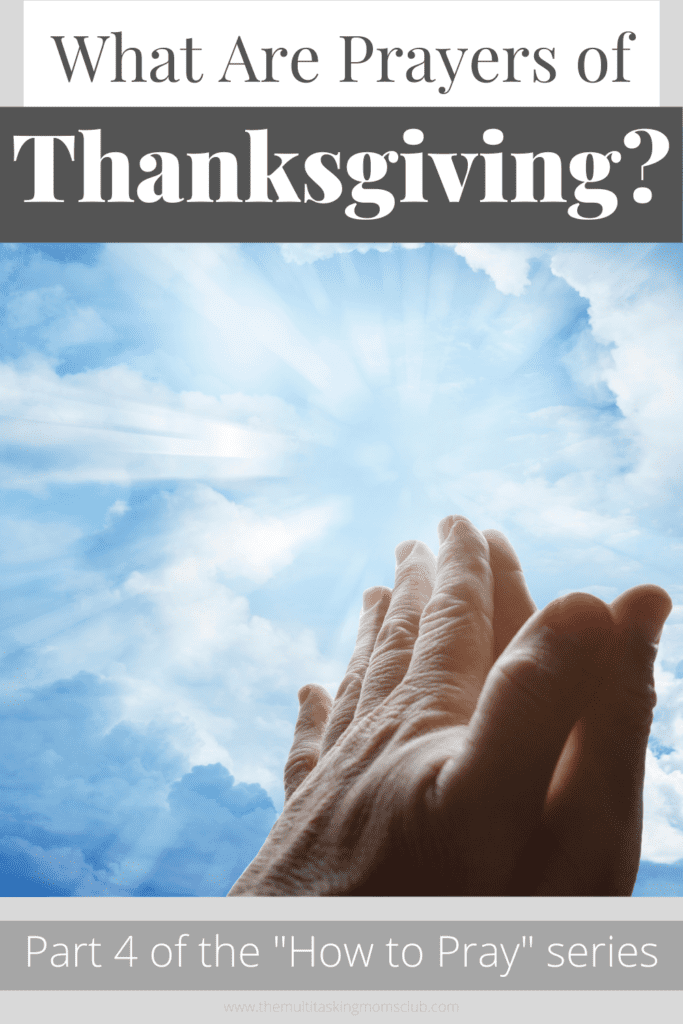 prayers of thanksgiving