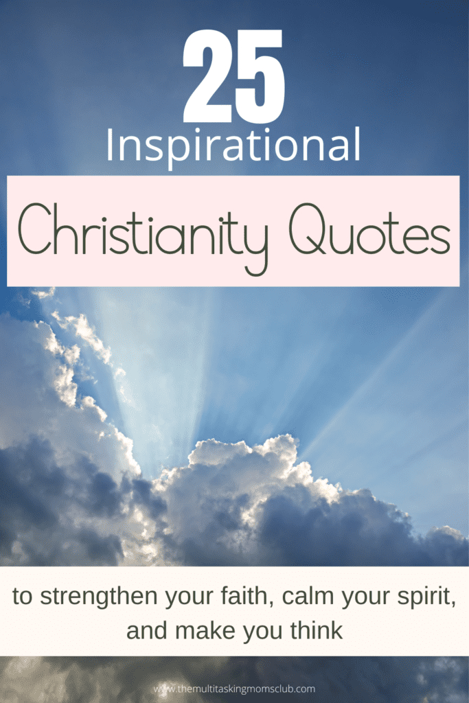 25 christianity quotes