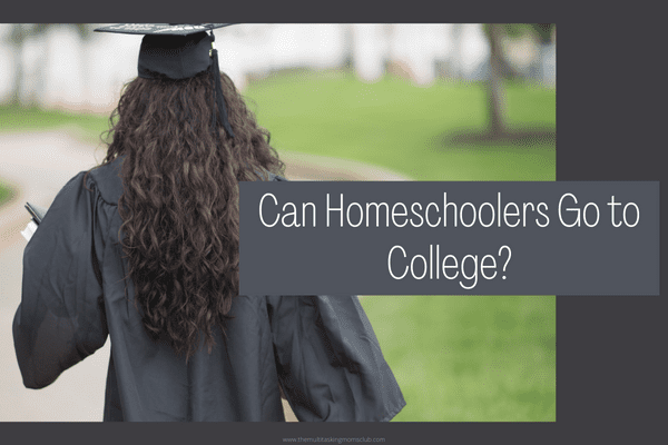 can homeschoolers go to college?