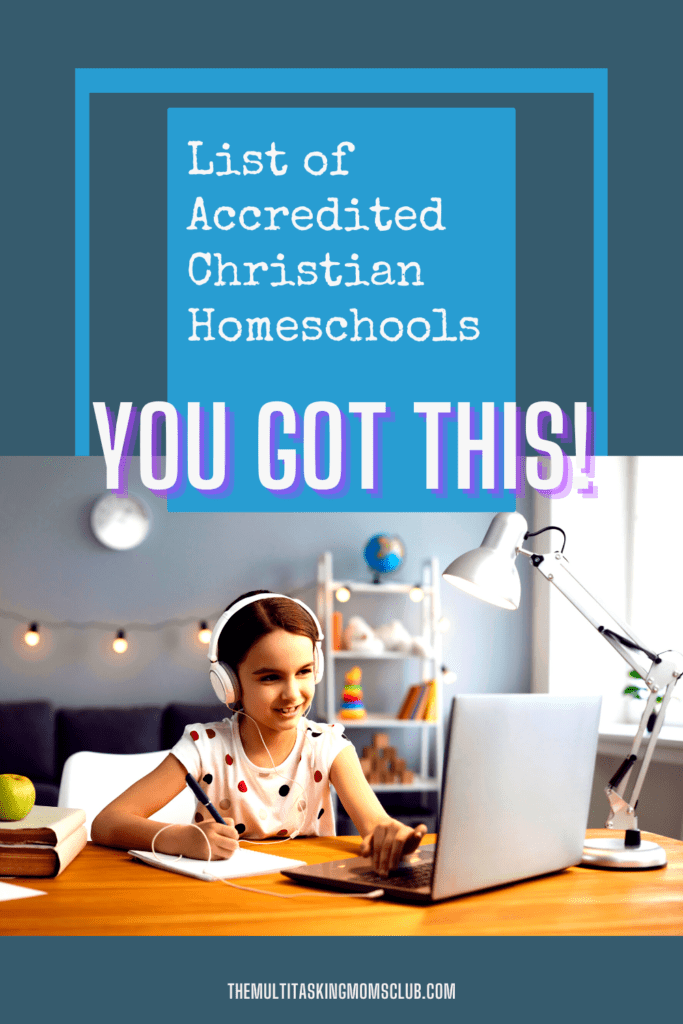 accredited christian homeschools