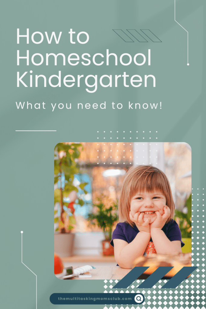how to homeschool kindergarten